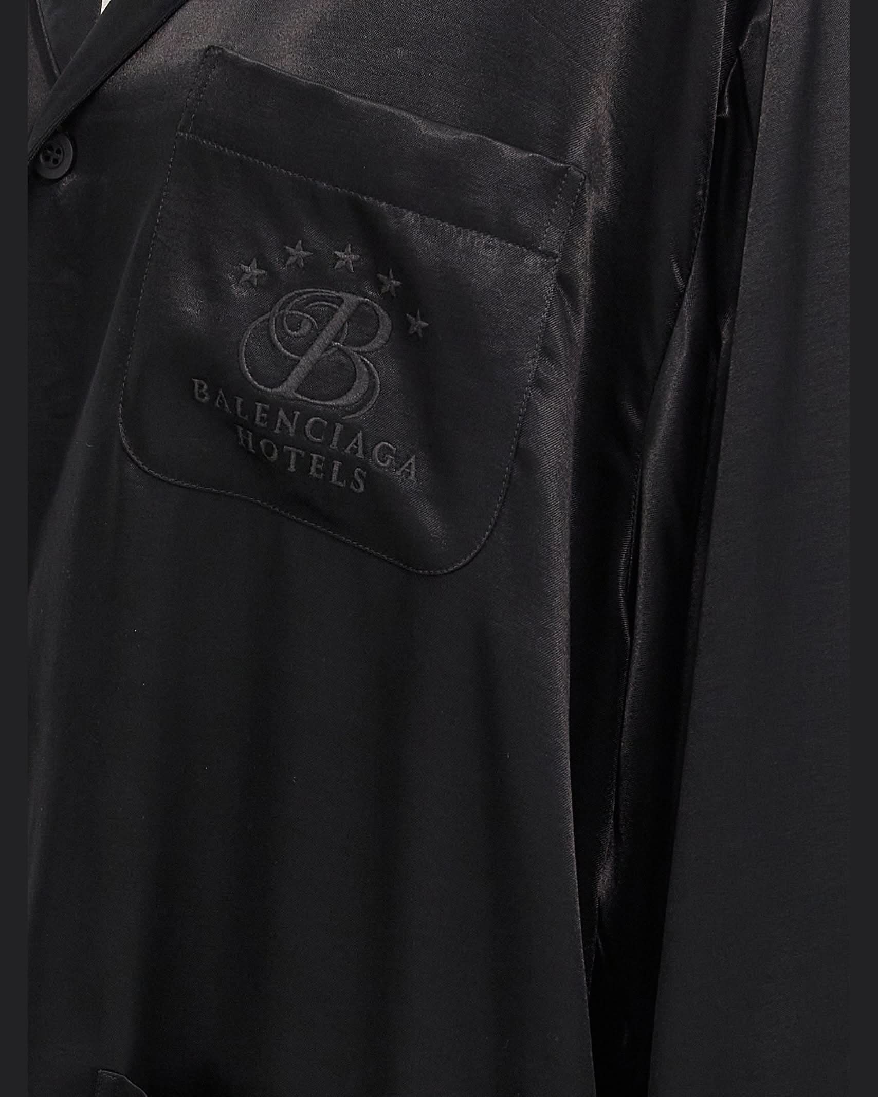 Balenciaga Embroidery Shirt Glam Steals