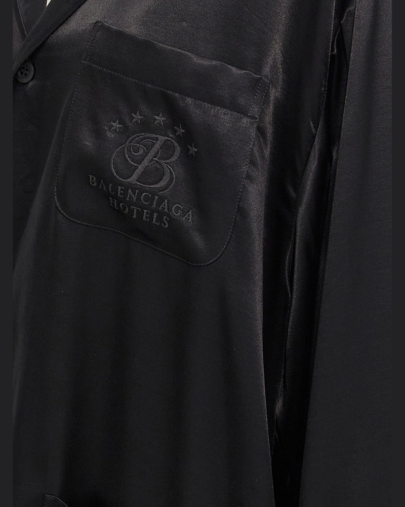 Balenciaga Embroidery Shirt Glam Steals