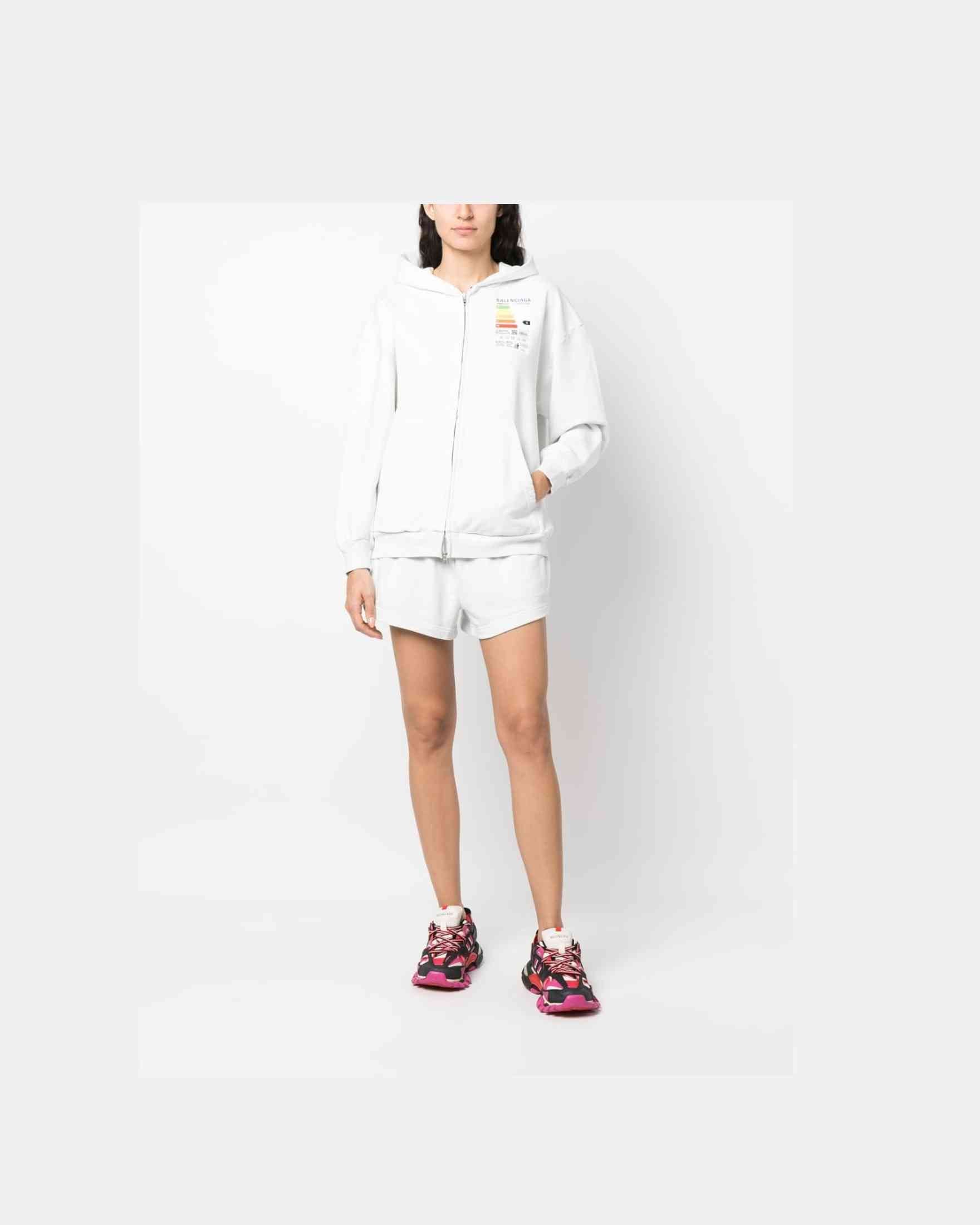 Balenciaga Flared Elasticated Waist Shorts Glam Steals