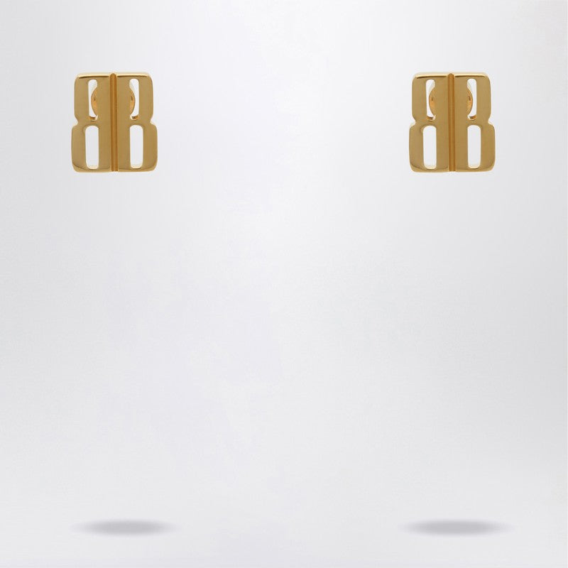 Balenciaga Gold Nano Xs Stud Earrings Glam Steals
