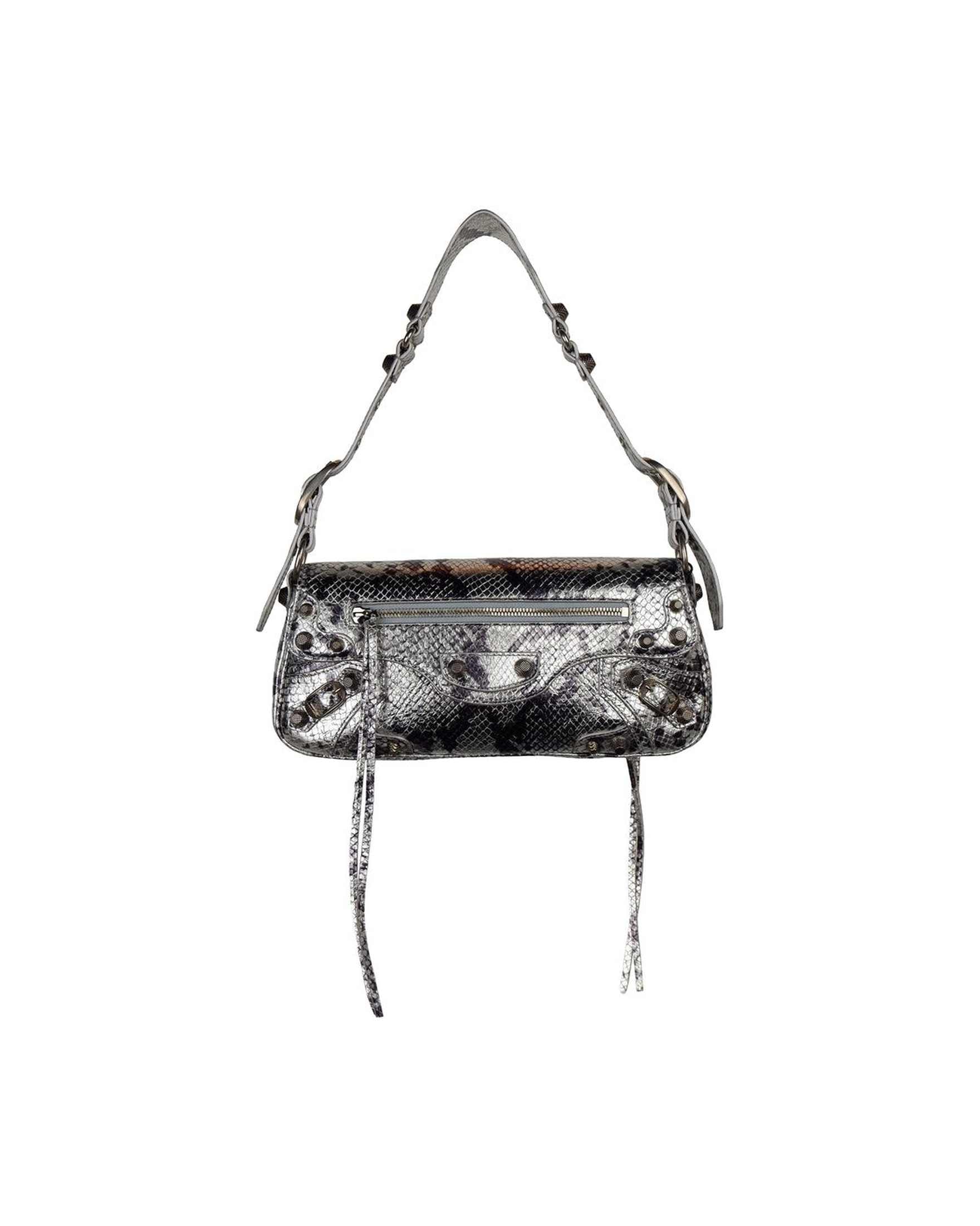 Balenciaga Gray Calfskin Handbag Glam Steals