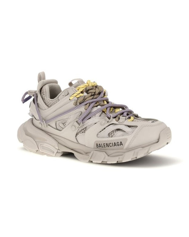 Balenciaga Gray Polyester Athletic Sneakers 