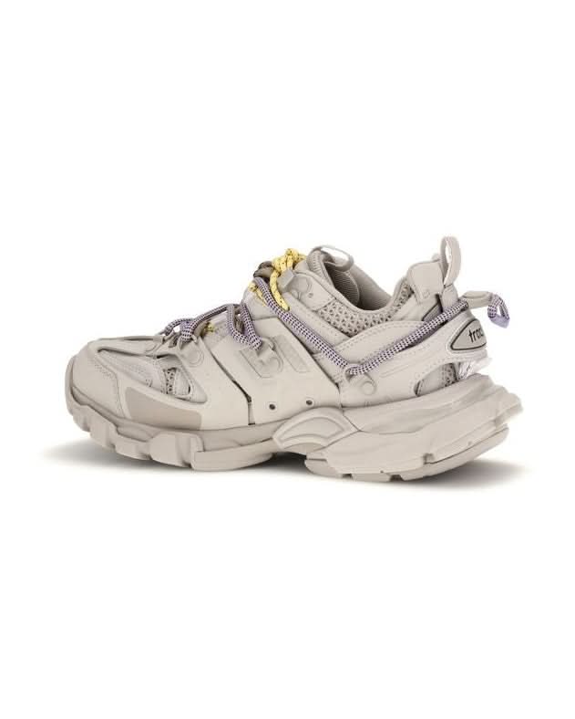 Balenciaga Gray Polyester Athletic Sneakers 