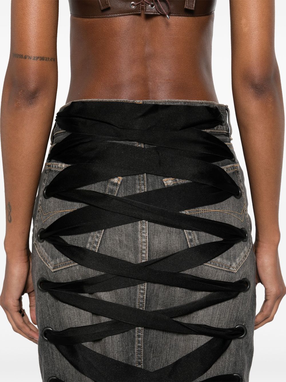 Balenciaga Grey Skirt Glam Steals