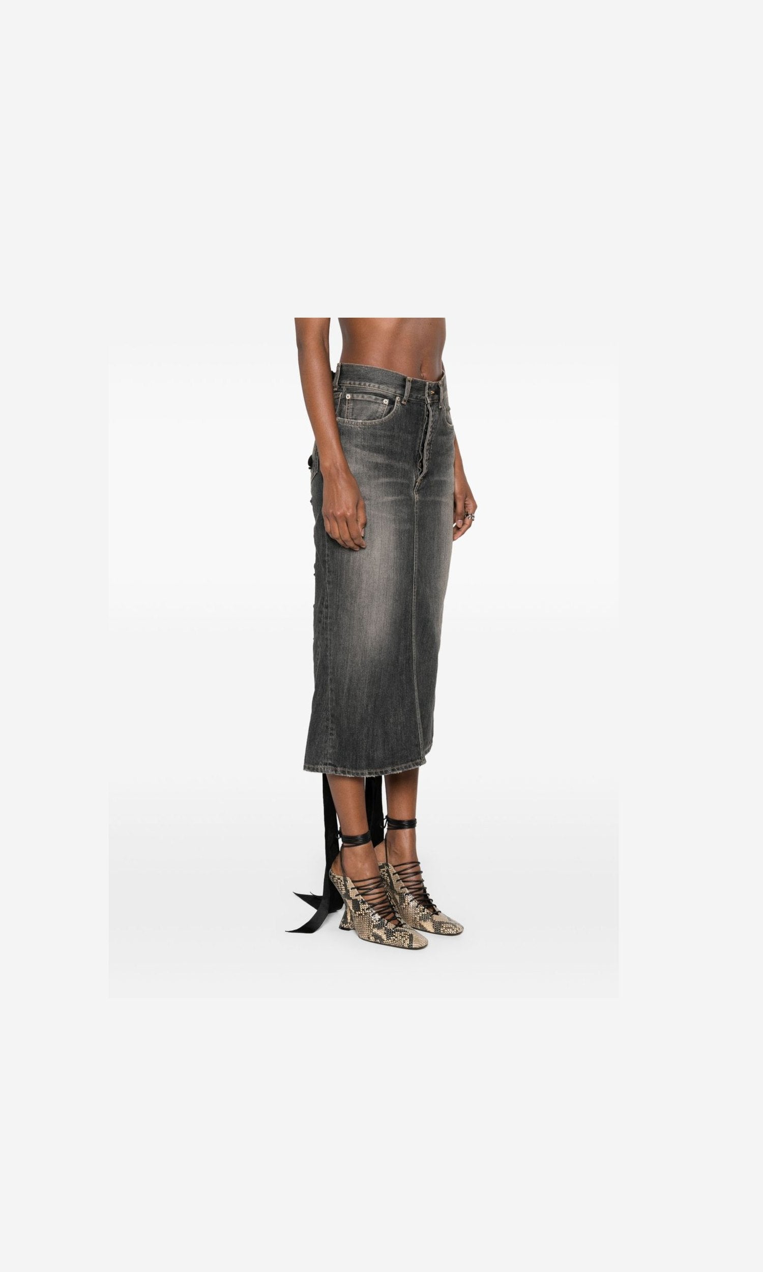 Balenciaga Grey Skirt Glam Steals