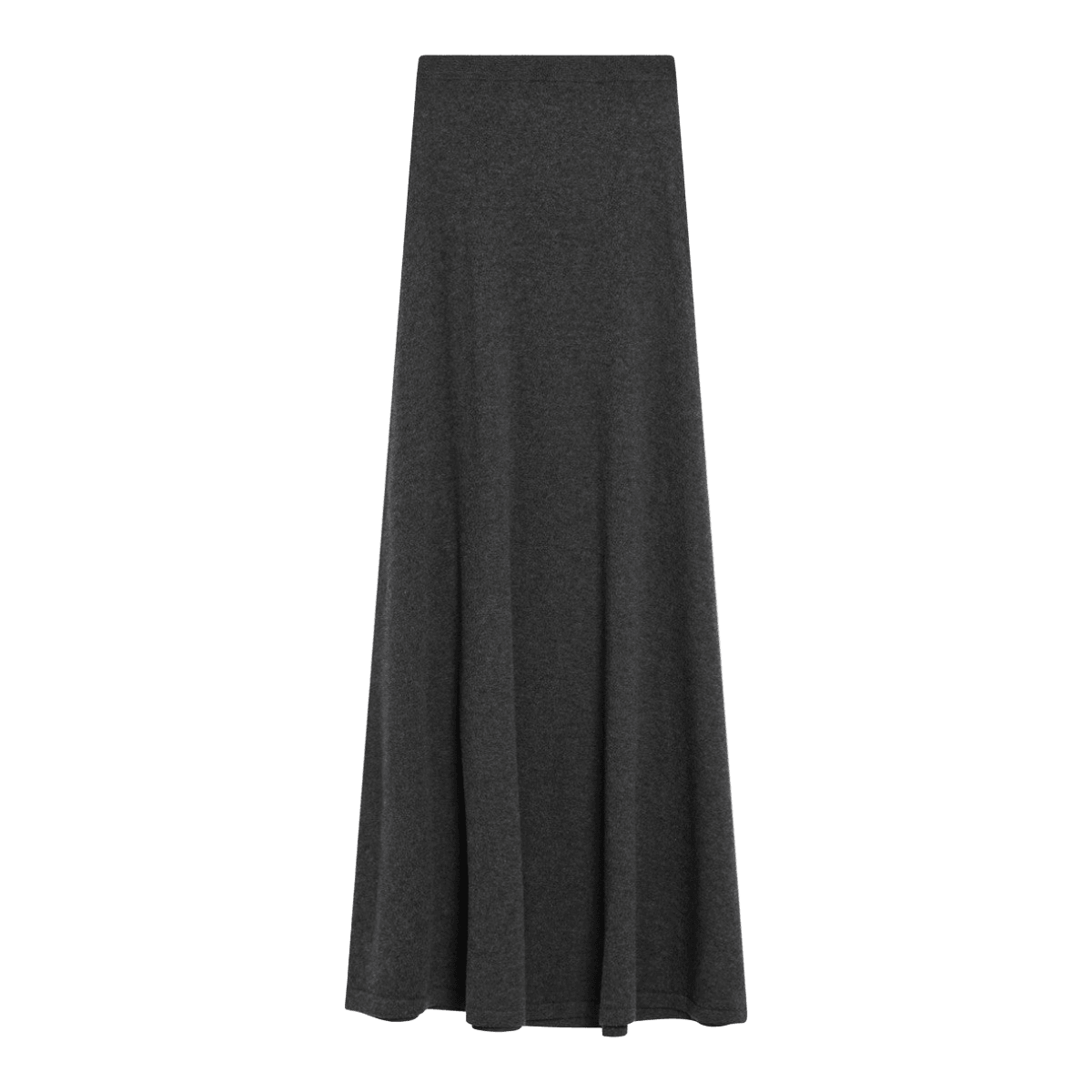 Balenciaga Grey Wool Long Skirt Glam Steals