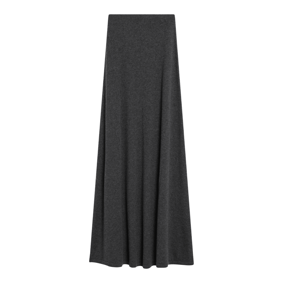 Balenciaga Grey Wool Long Skirt Glam Steals