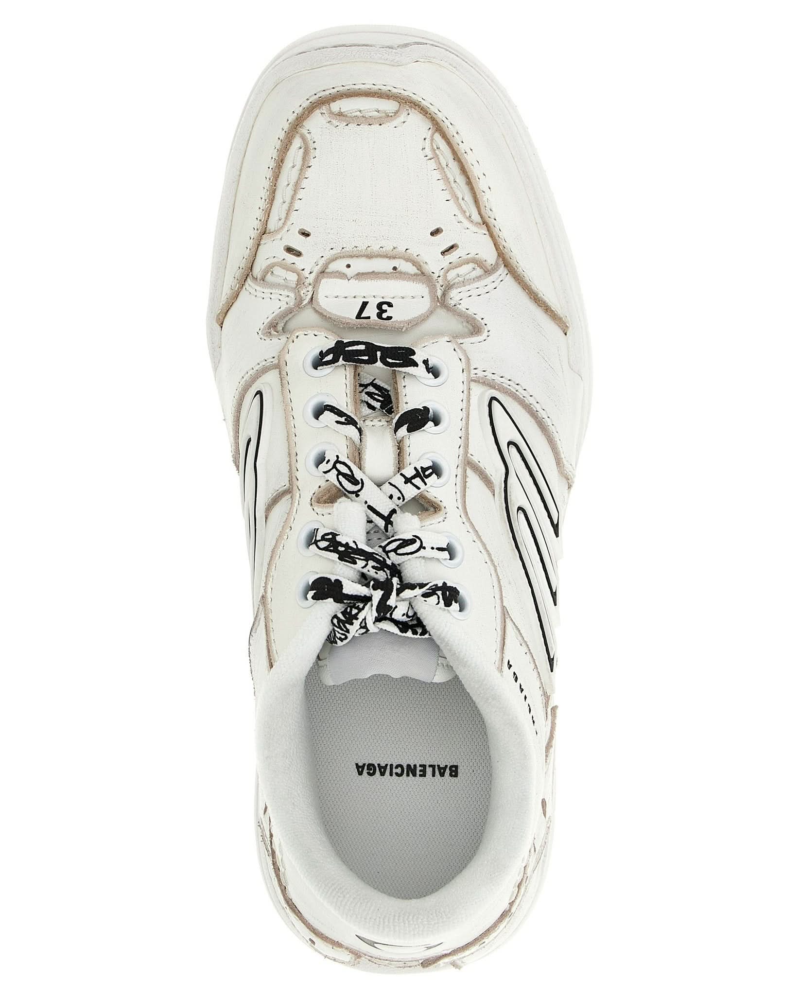 Balenciaga Hamptons Worn Out Medio Sneakers Glam Steals
