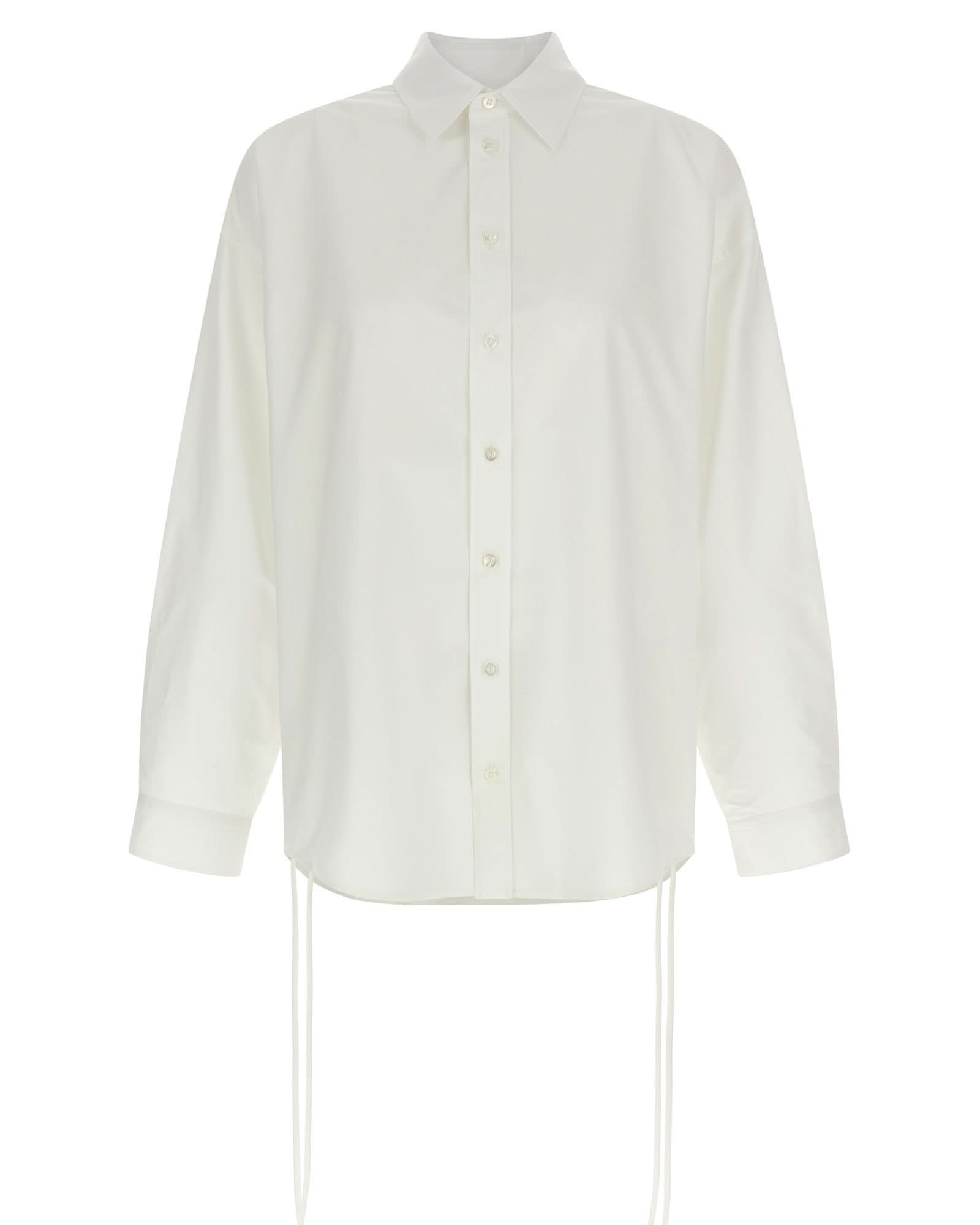 Balenciaga Lace Up Shirt Glam Steals