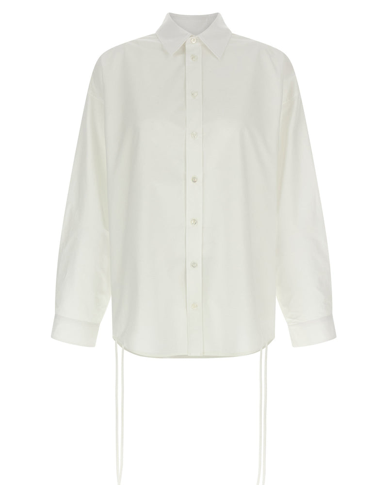 Balenciaga Lace Up Shirt Glam Steals
