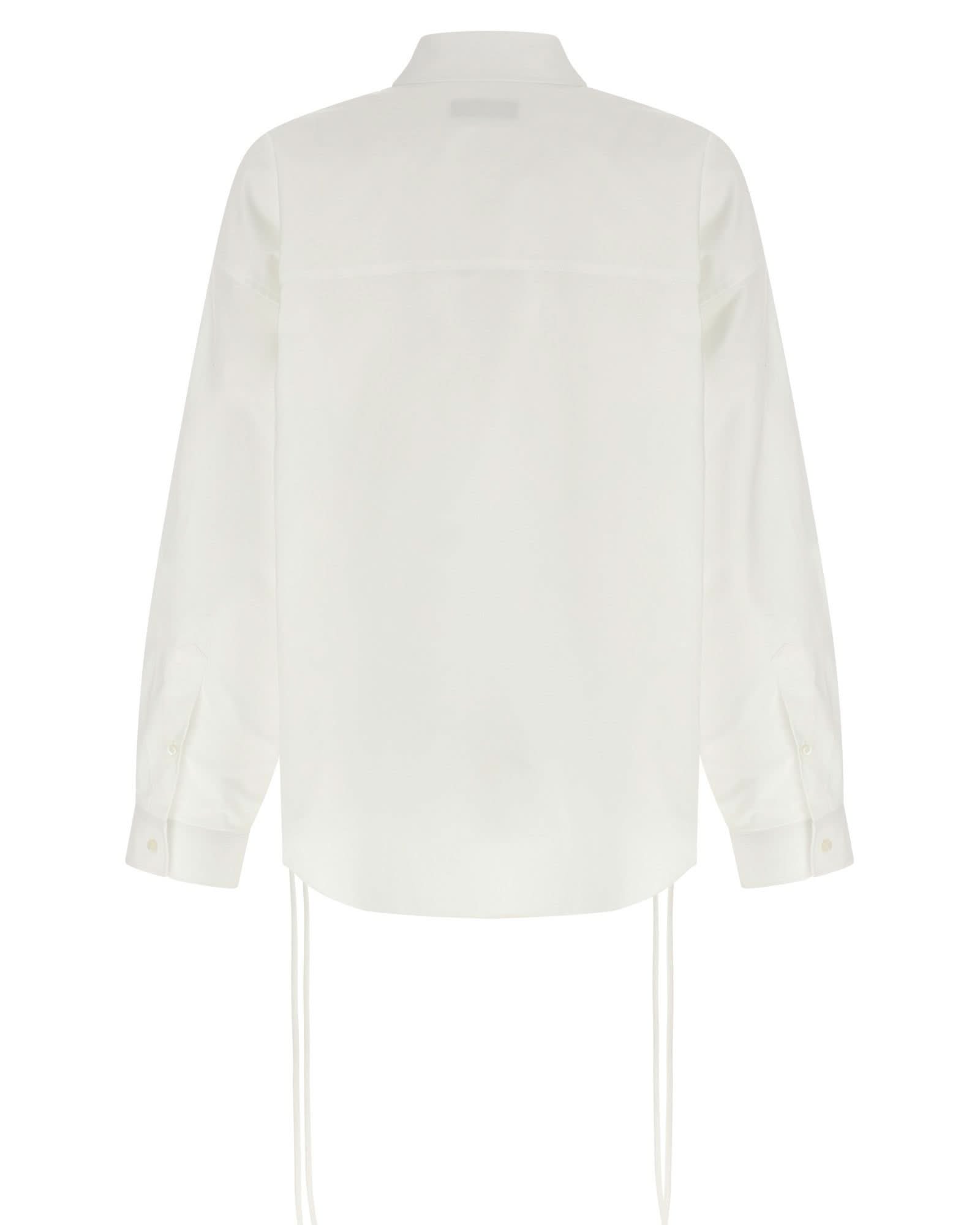 Balenciaga Lace Up Shirt Glam Steals