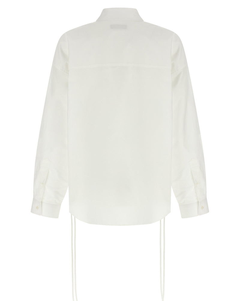 Balenciaga Lace Up Shirt Glam Steals