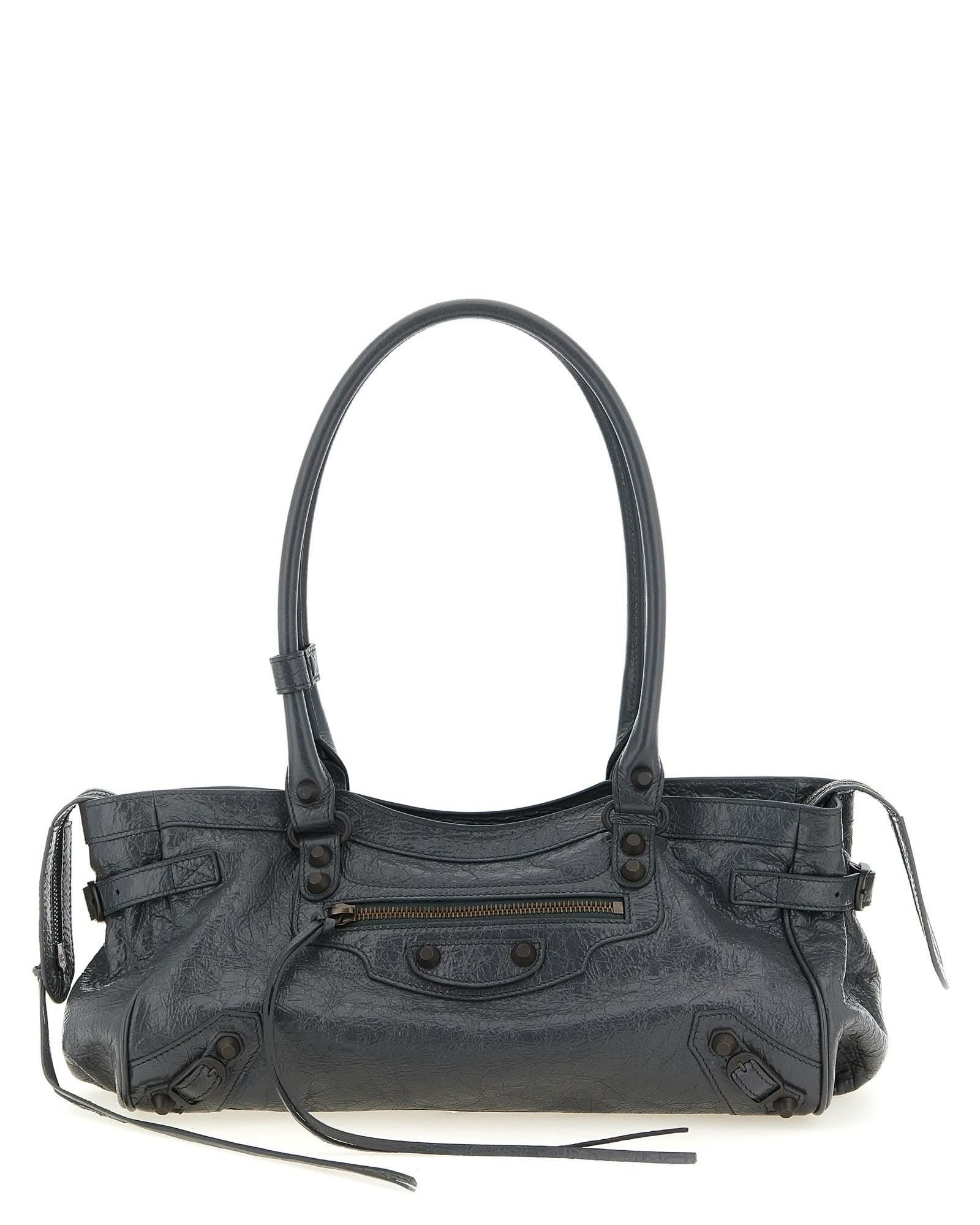Balenciaga Le City East West Shoulder Bag Glam Steals