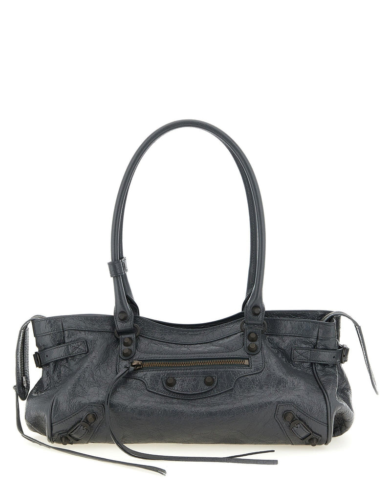 Balenciaga Le City East West Shoulder Bag Glam Steals