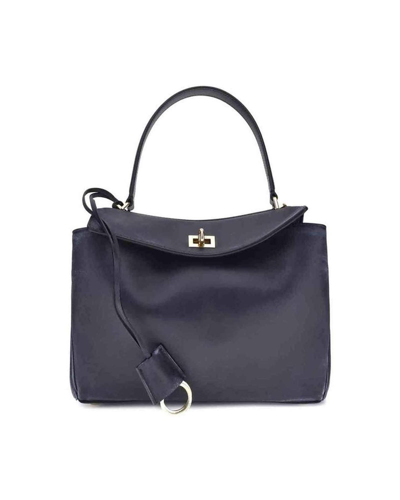 Balenciaga Leather Rodeo Small Shoulder Bag In Used Effect Glam Steals