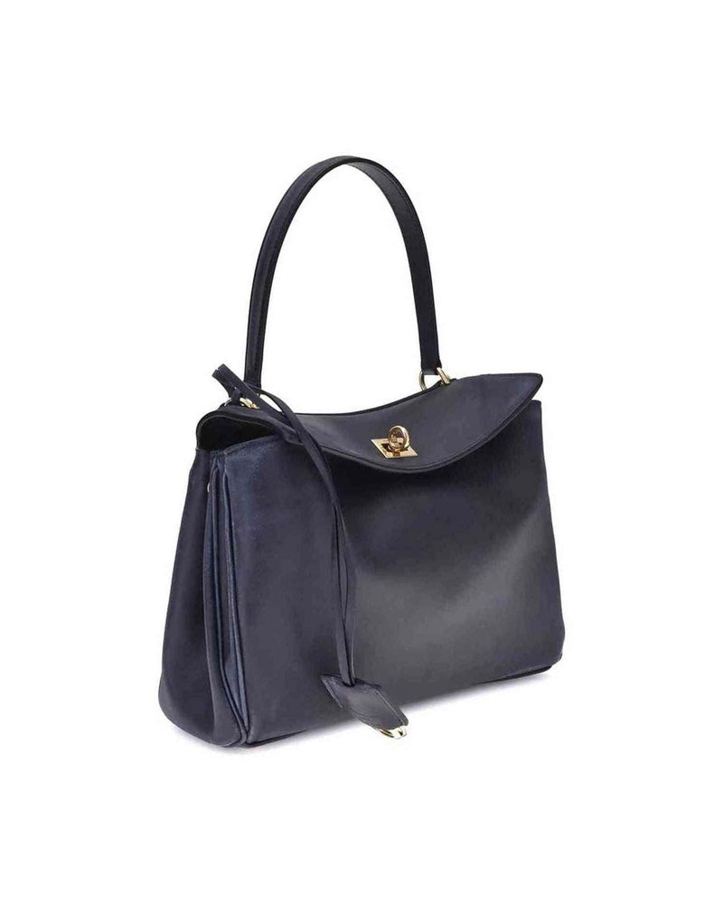 Balenciaga Leather Rodeo Small Shoulder Bag In Used Effect Glam Steals