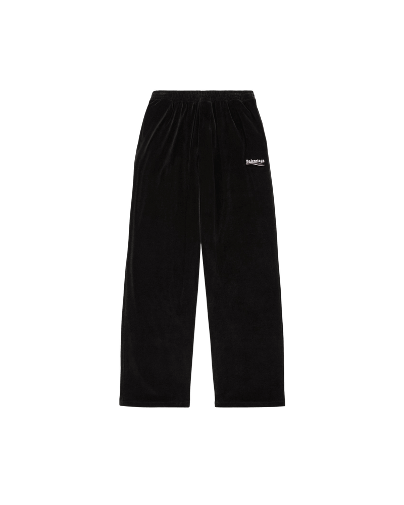 Balenciaga Logo Embroidered Track Pant Glam Steals