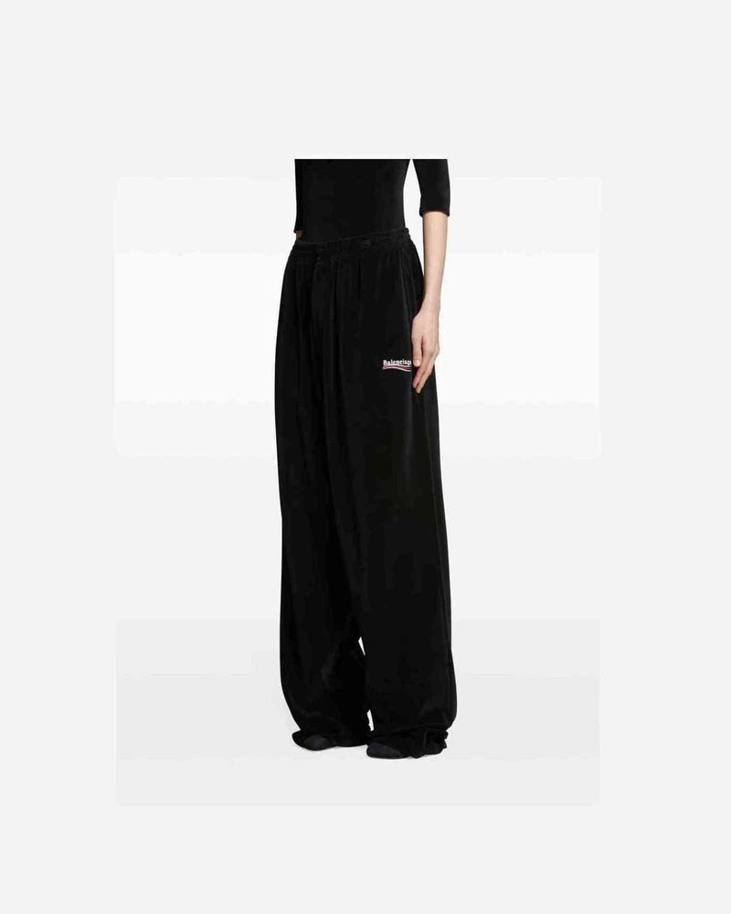 Balenciaga Logo Embroidered Track Pant Glam Steals