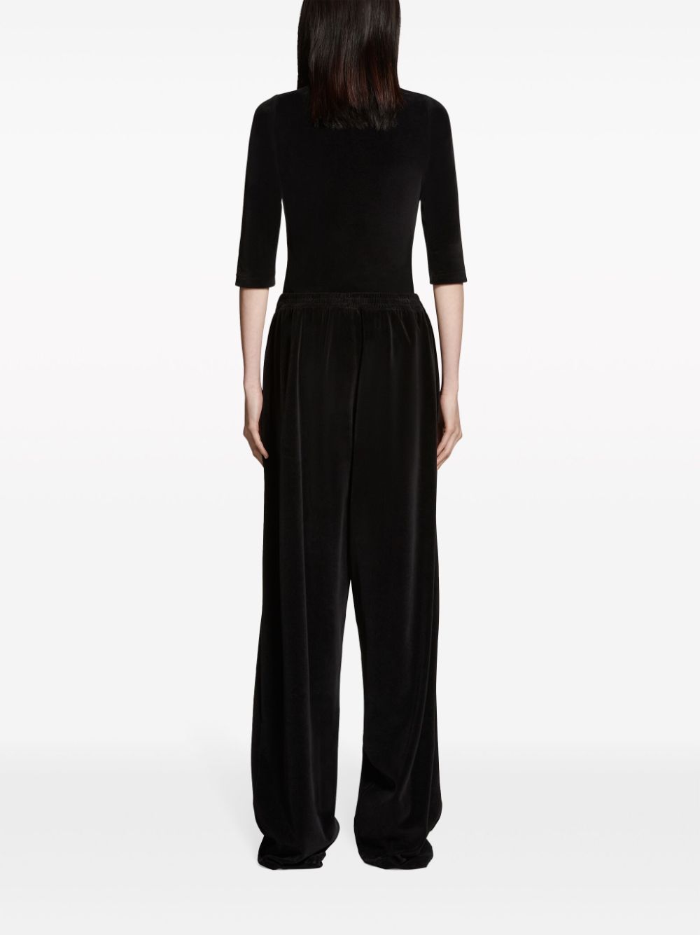 Balenciaga Logo Embroidered Track Pant Glam Steals