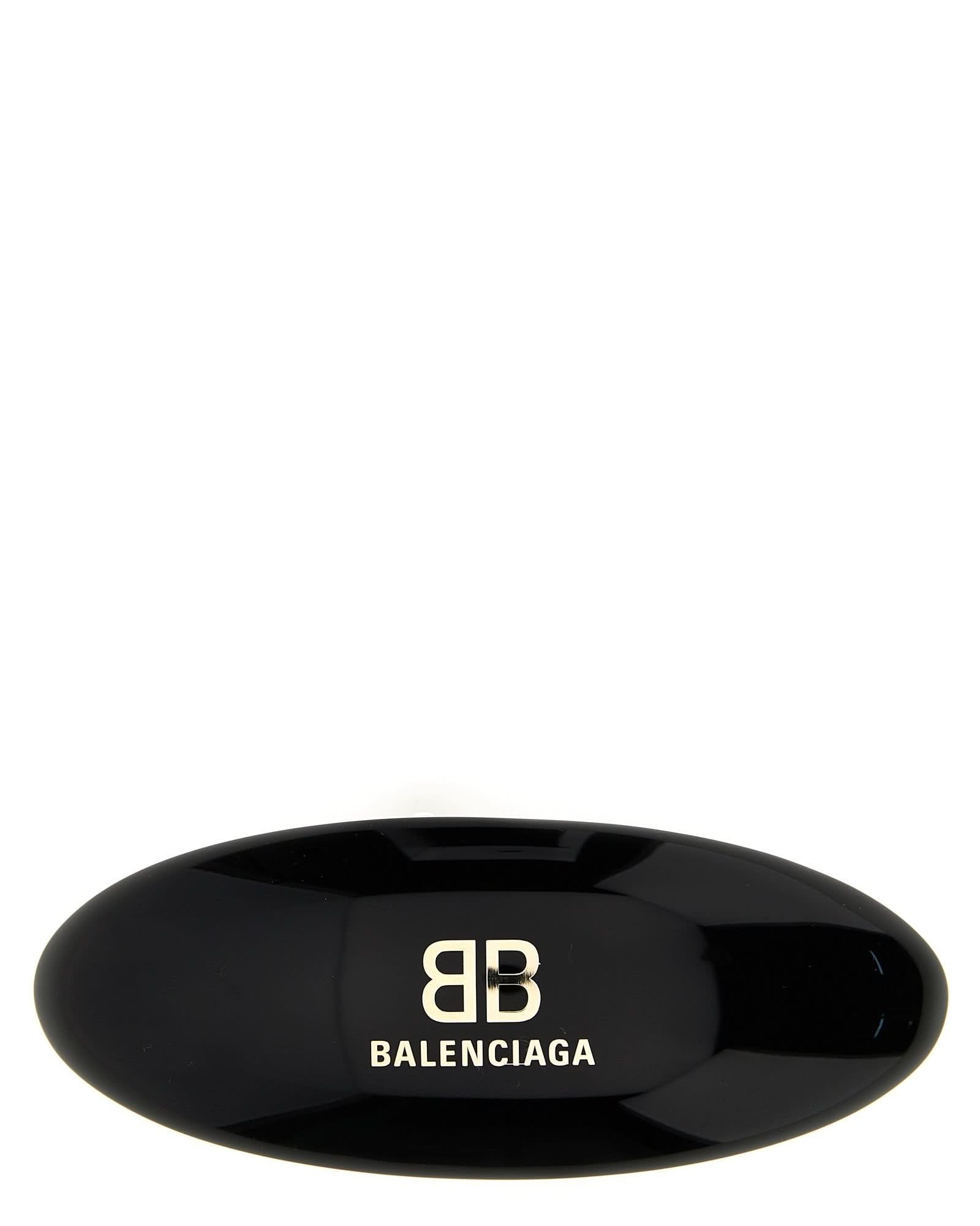 Balenciaga Logo Hair Clip Glam Steals