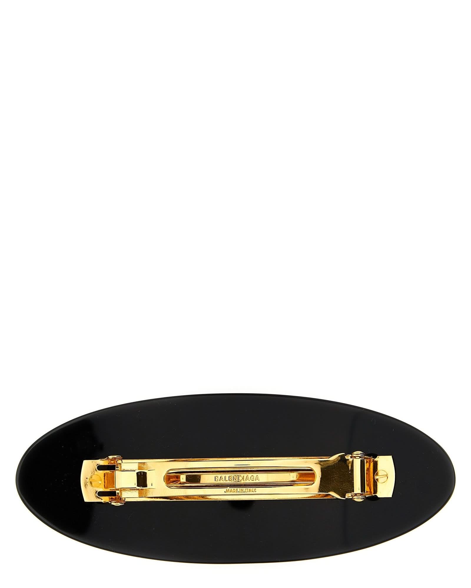 Balenciaga Logo Hair Clip Glam Steals