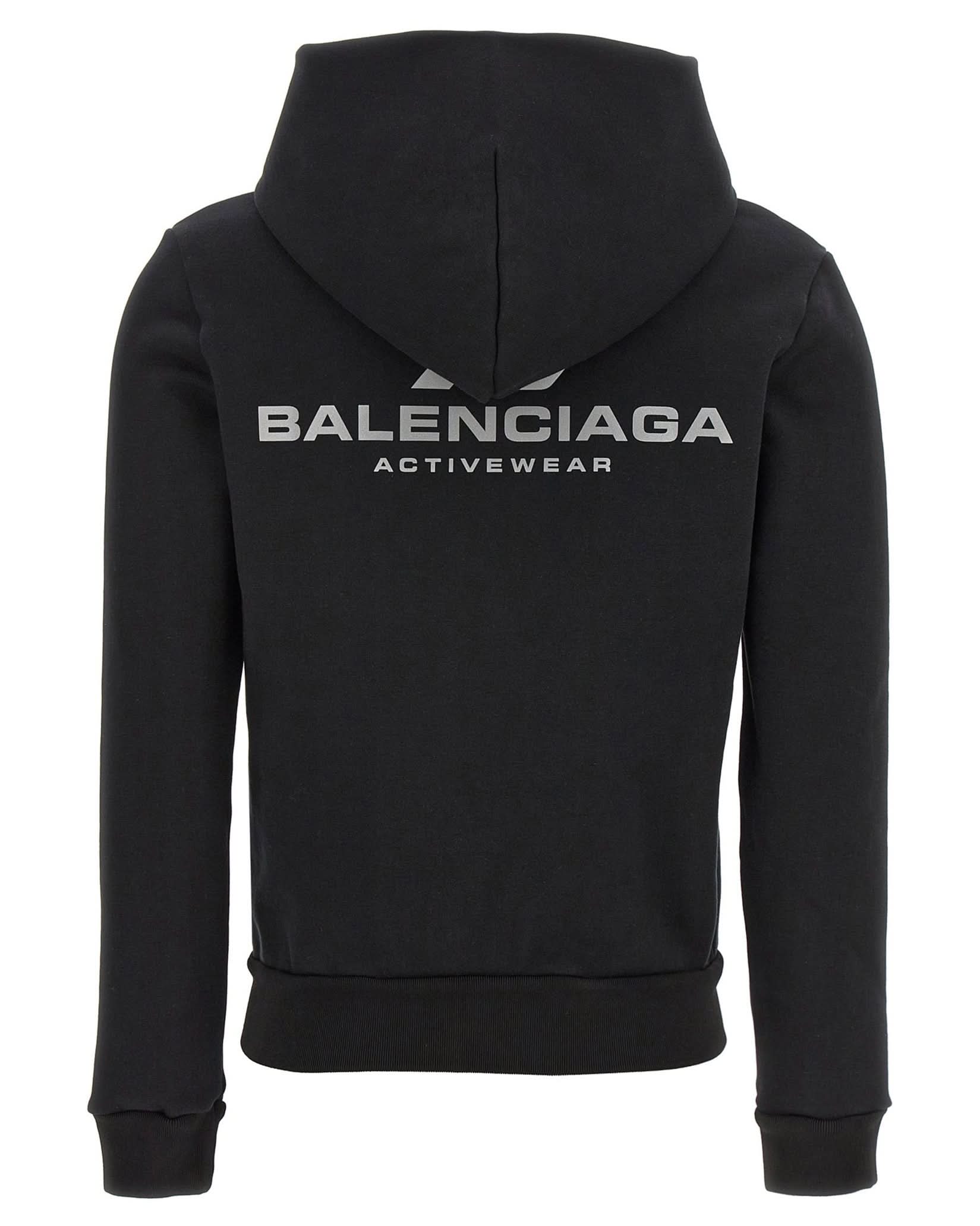 Balenciaga Logo Print Hoodie Glam Steals