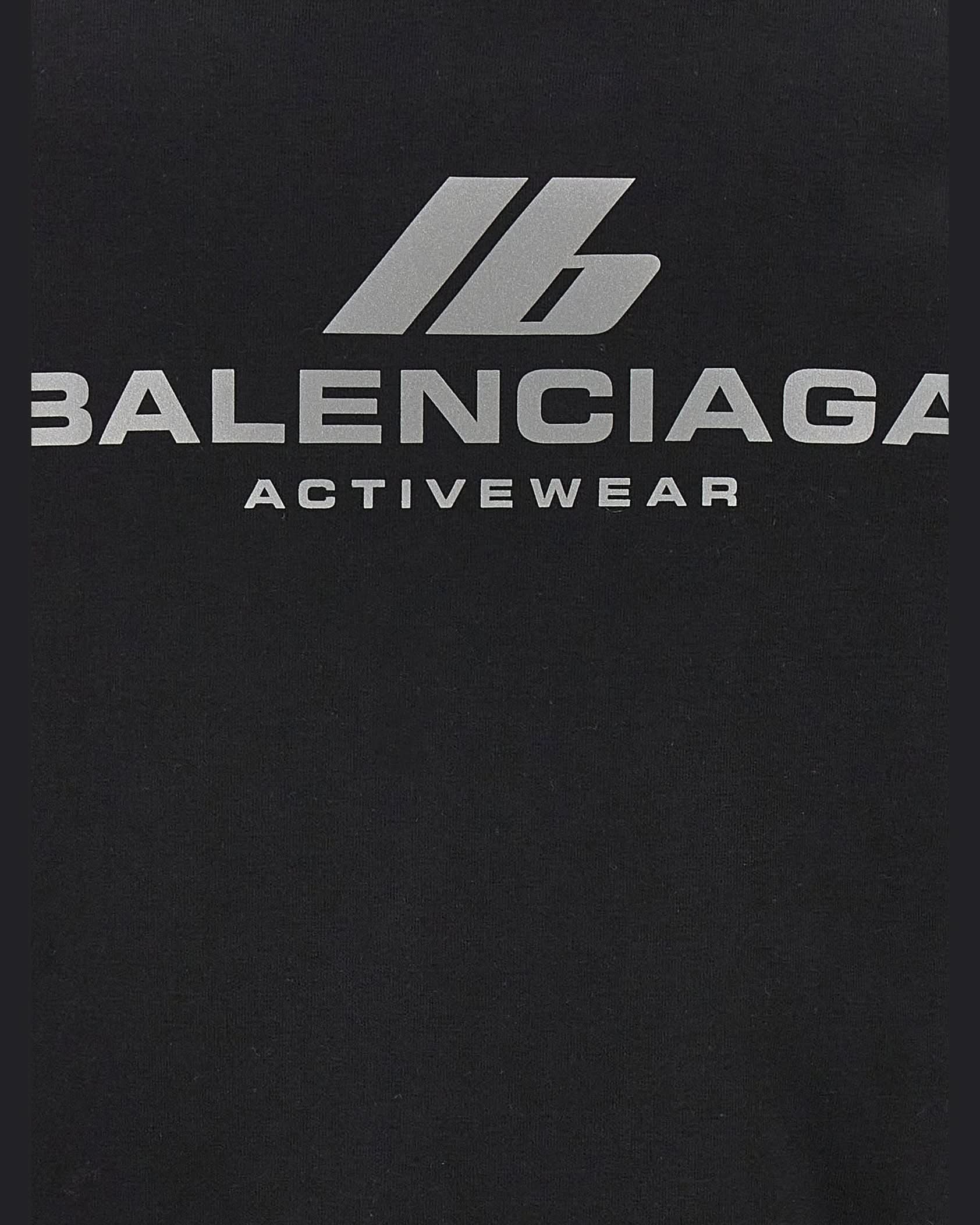 Balenciaga Logo Print Hoodie Glam Steals