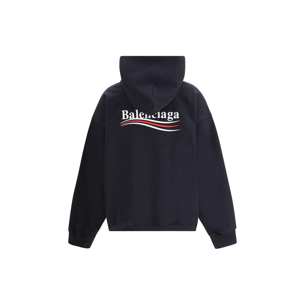 Balenciaga Logoed Hoodie Glam Steals