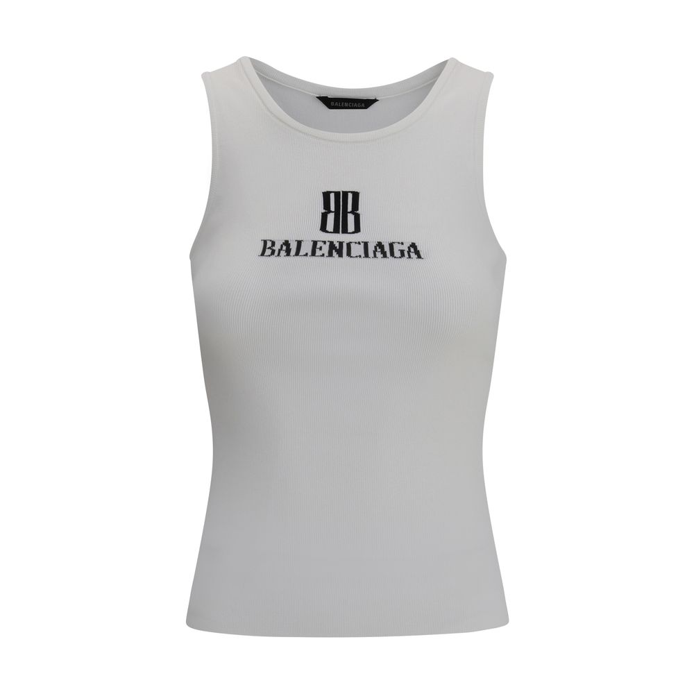 Balenciaga Logoed Top Glam Steals