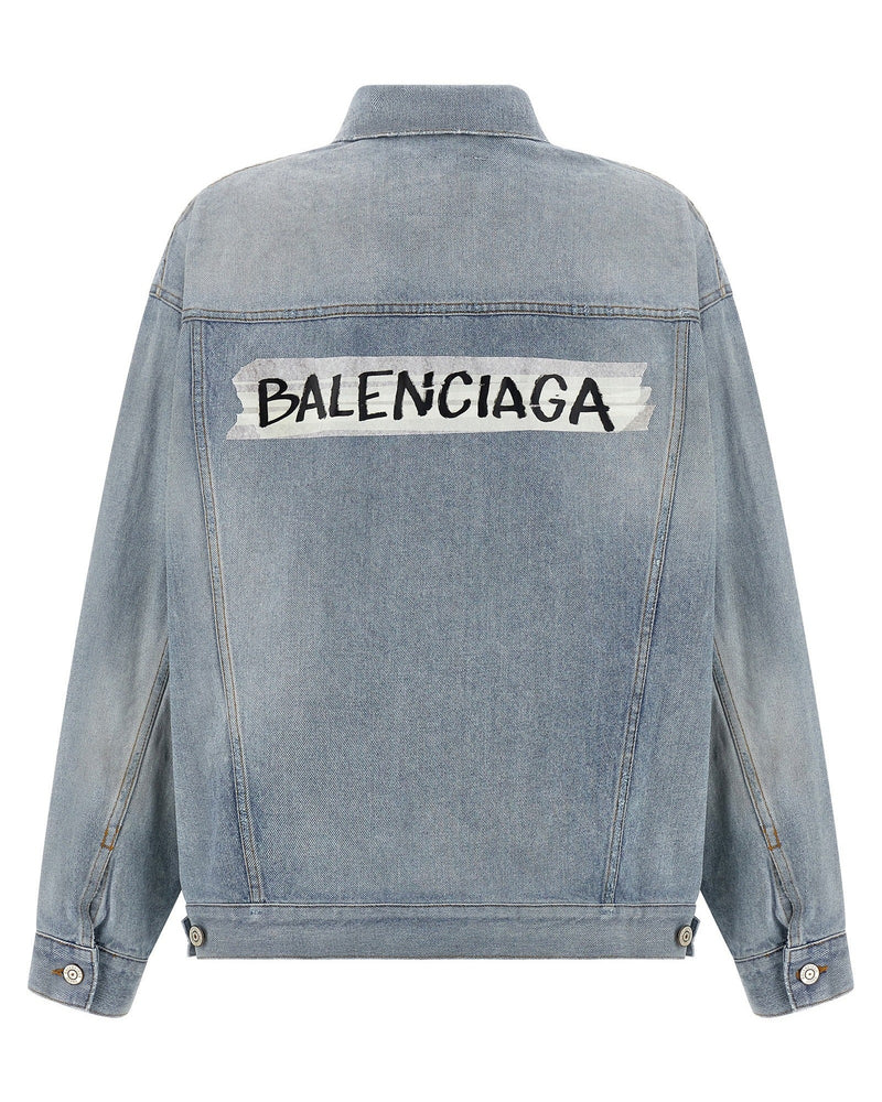 Balenciaga Masking Tape Jacket Glam Steals
