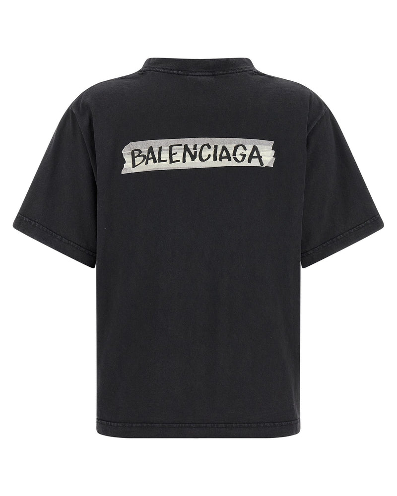 Balenciaga Masking Tape T-shirt Glam Steals