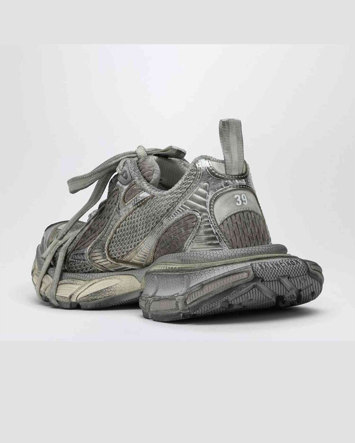 Balenciaga Mesh 3xl Eggshell Coloured Sneaker Glam Steals
