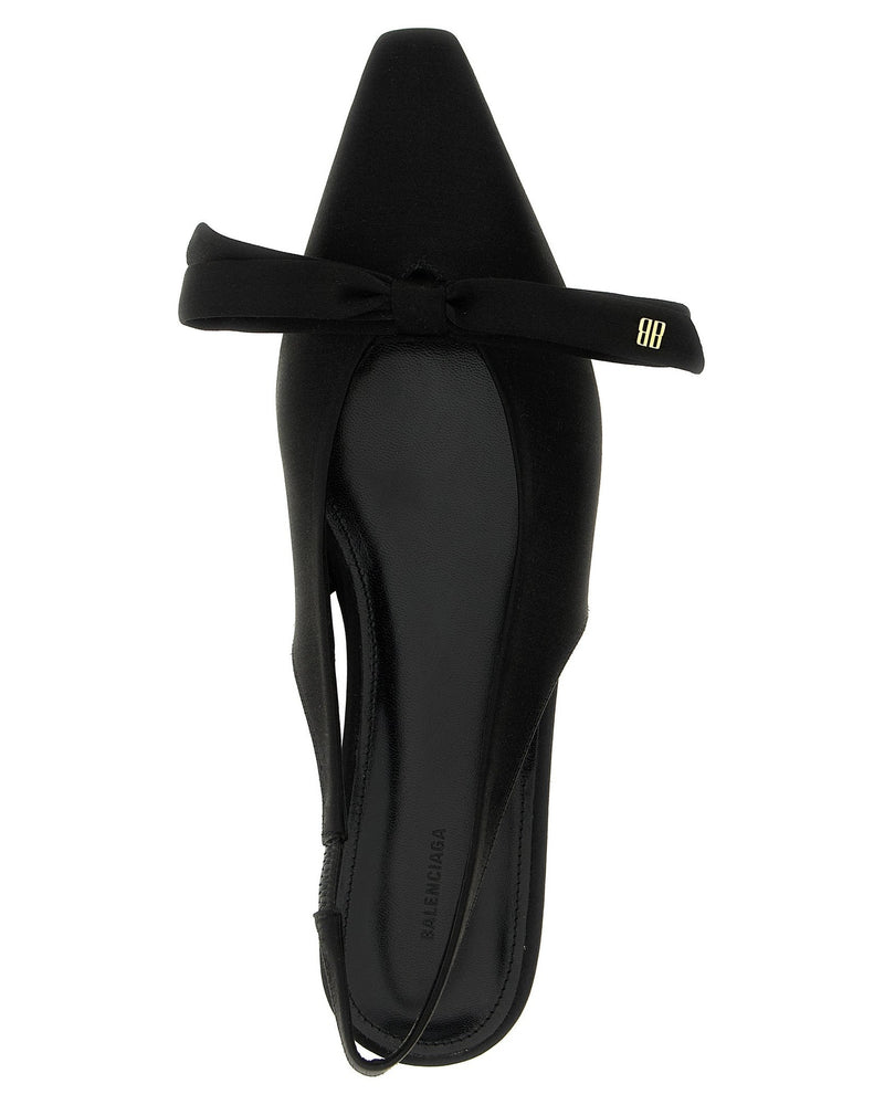 Balenciaga Nano Bow Sling Slingback Glam Steals