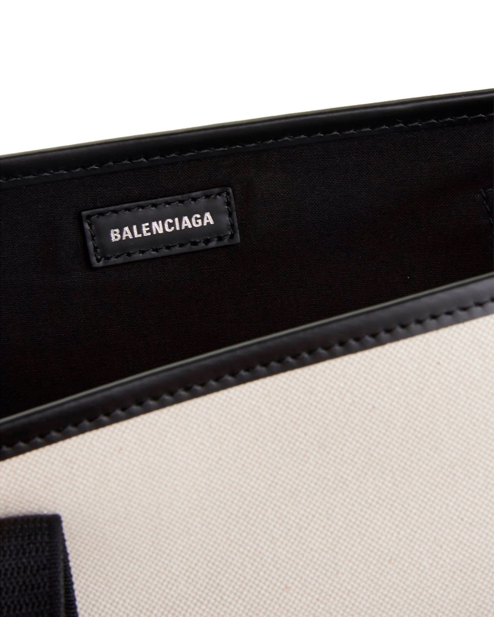 Balenciaga Navy Cabas Small Shopping Bag Shopper
