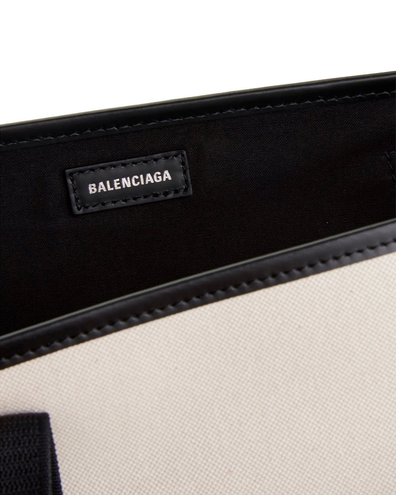Balenciaga Navy Cabas Small Shopping Bag Shopper