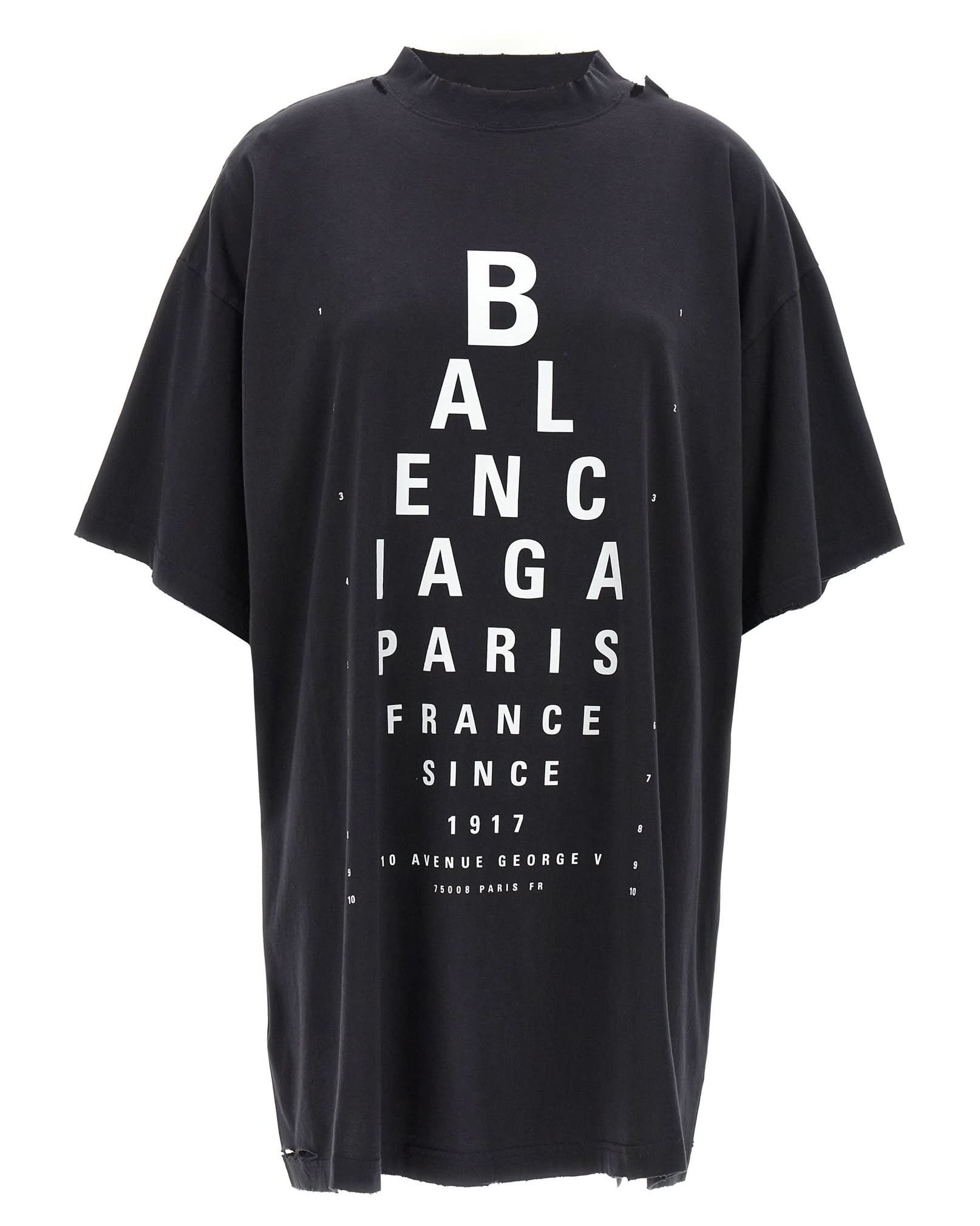 Balenciaga Optical T-shirt Glam Steals