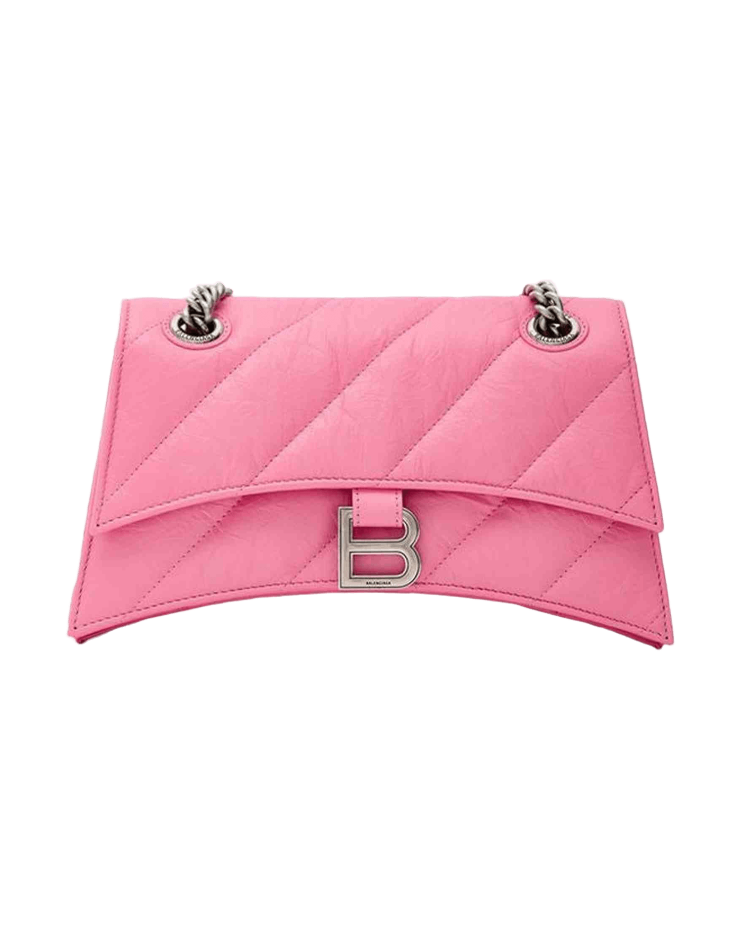 Balenciaga Pink Leather Shoulder Bag Glam Steals