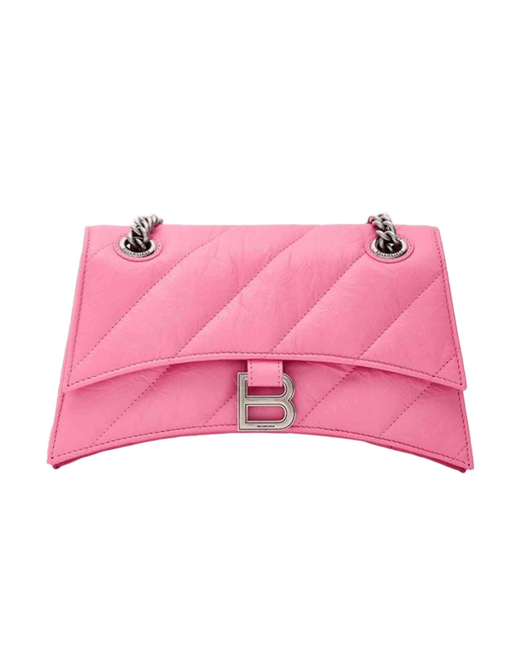 Balenciaga Pink Leather Shoulder Bag Glam Steals