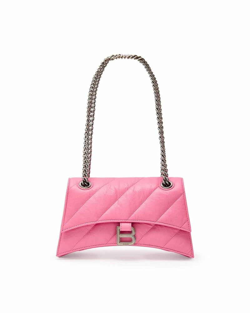Balenciaga Pink Leather Shoulder Bag Glam Steals