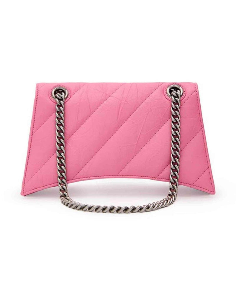 Balenciaga Pink Leather Shoulder Bag Glam Steals