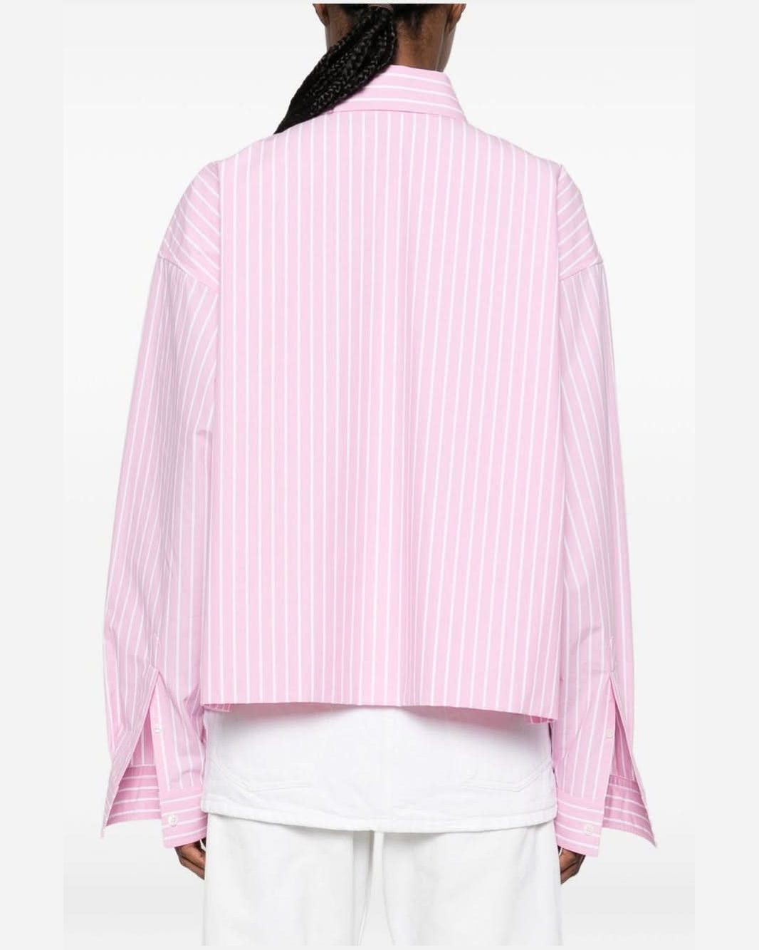 Balenciaga Pink Shirt Shirts