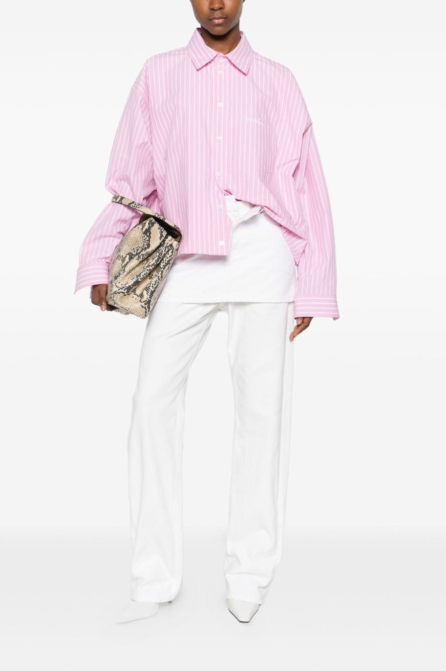 Balenciaga Pink Shirt Glam Steals