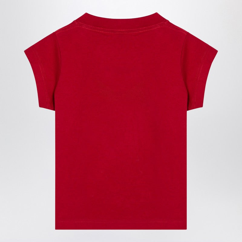 Balenciaga Red Cropped T-shirt Keep Calm Glam Steals
