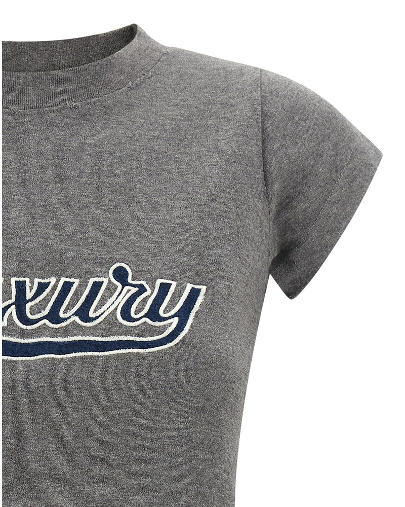 Balenciaga Shrunk Luxury Script T-shirt Glam Steals