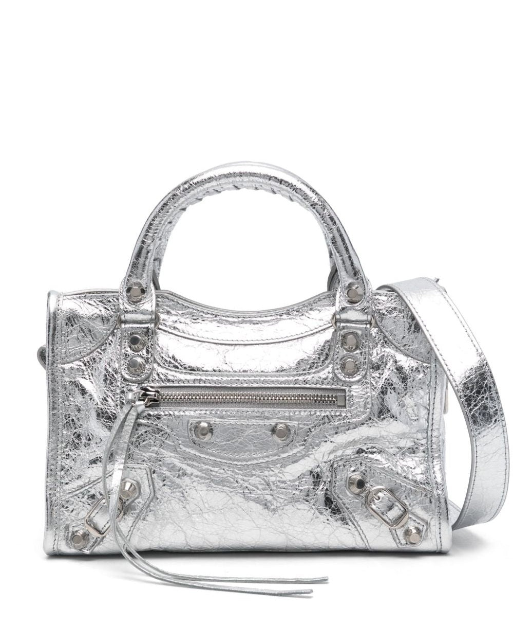 Balenciaga Silver Bag Glam Steals