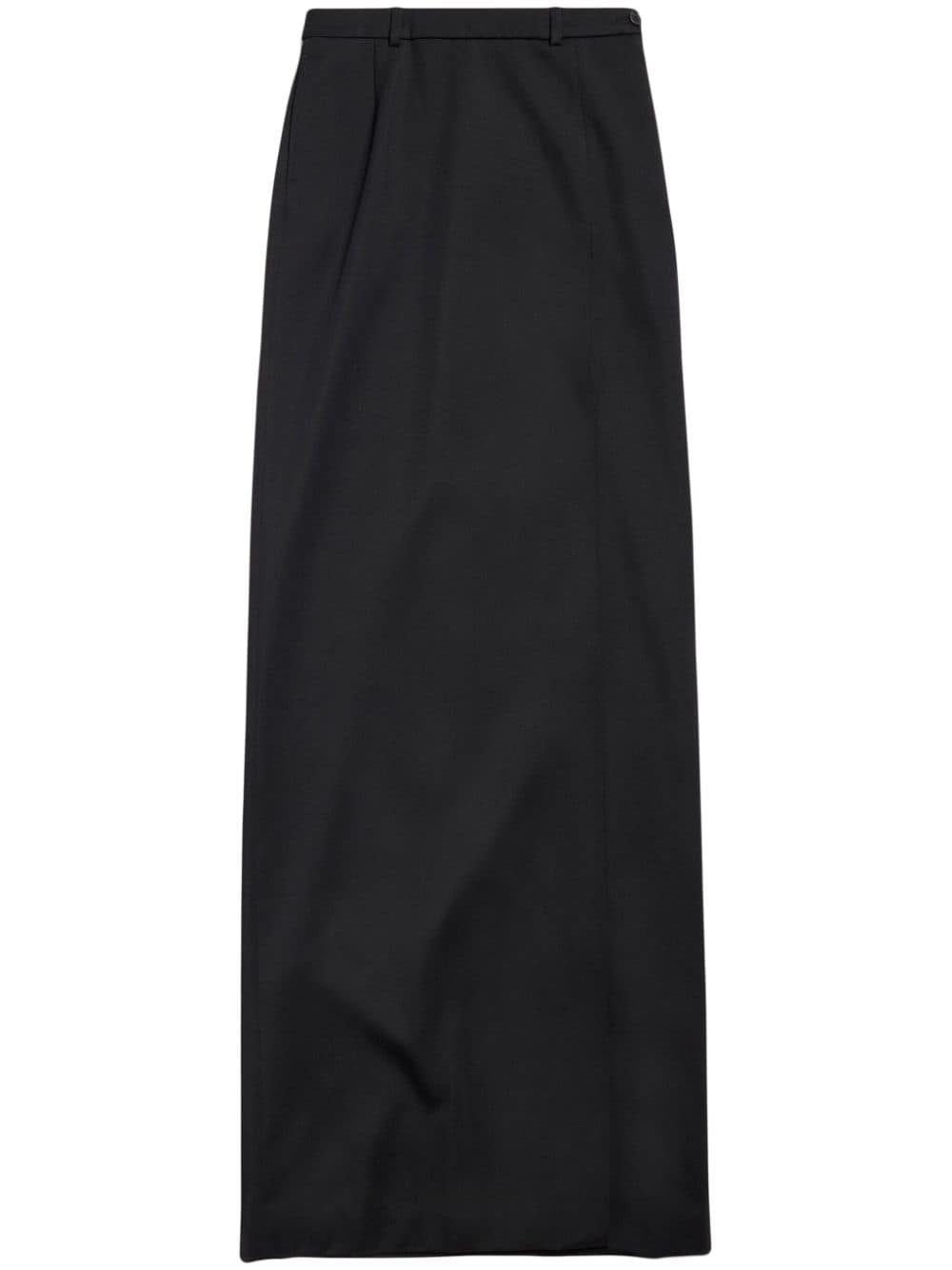 Balenciaga Slit Tailored Maxi Skirt Glam Steals