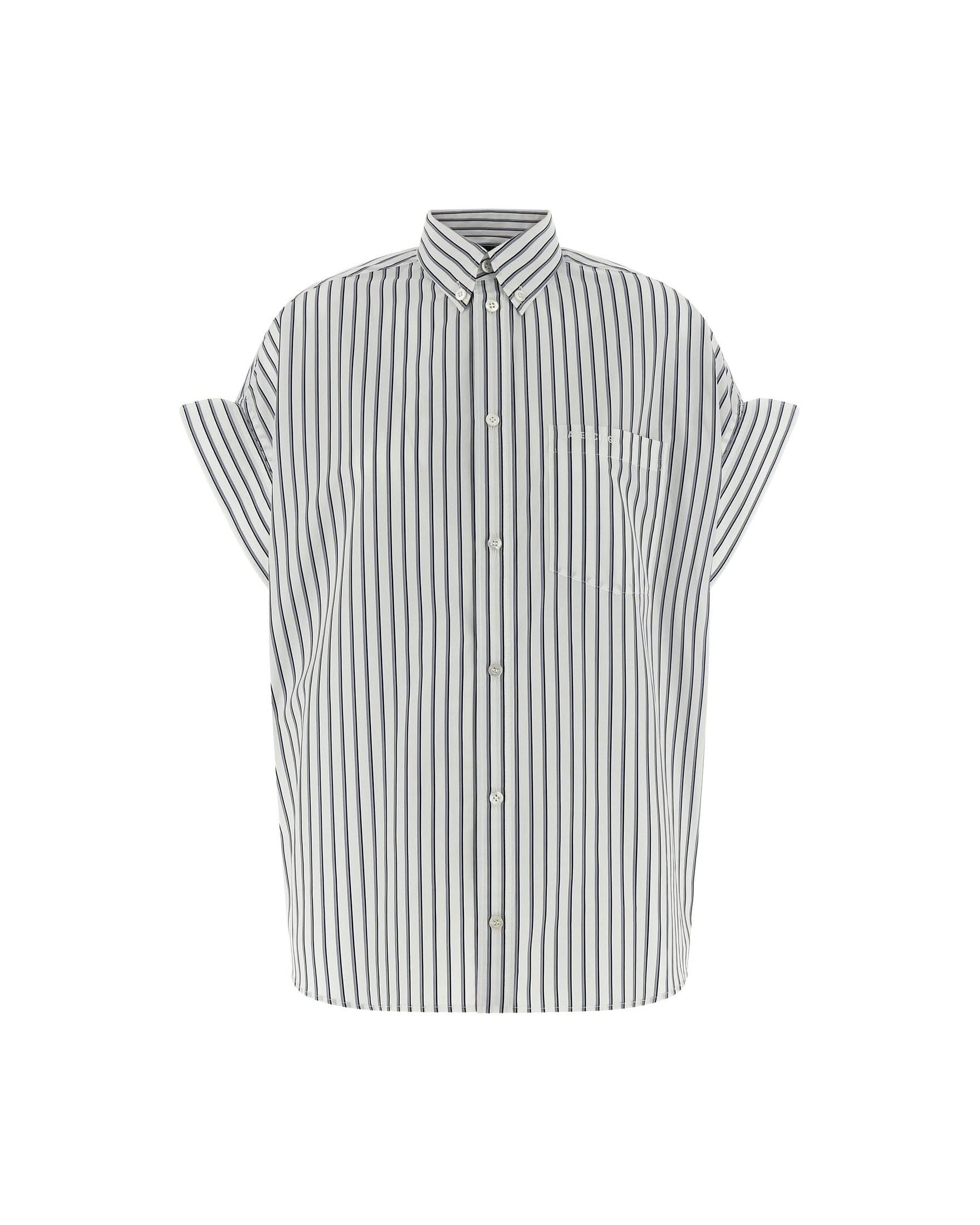 Balenciaga Striped Shirt Glam Steals