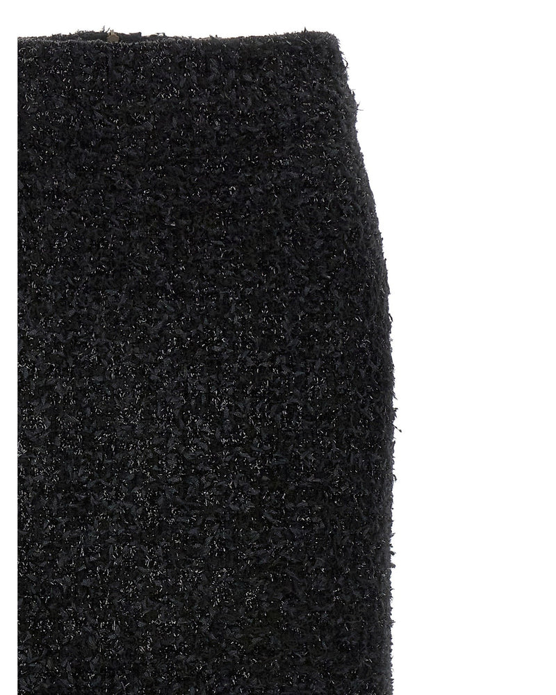 Balenciaga Tweed Midi Skirt Glam Steals