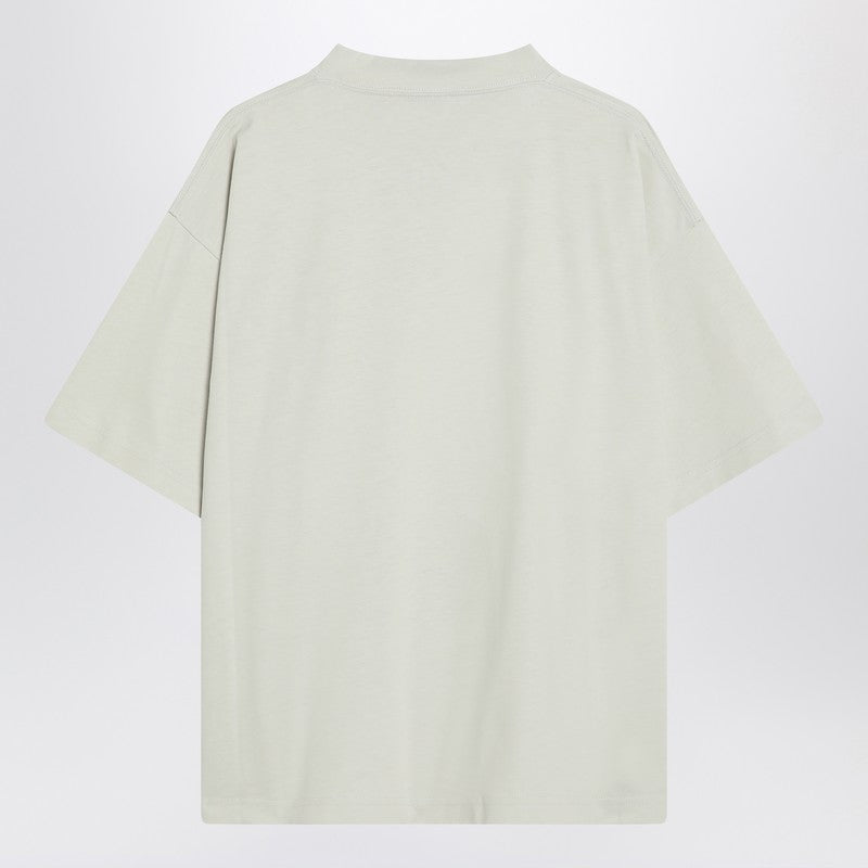 Balenciaga White Nano Bb Medium Fit T-shirt Glam Steals