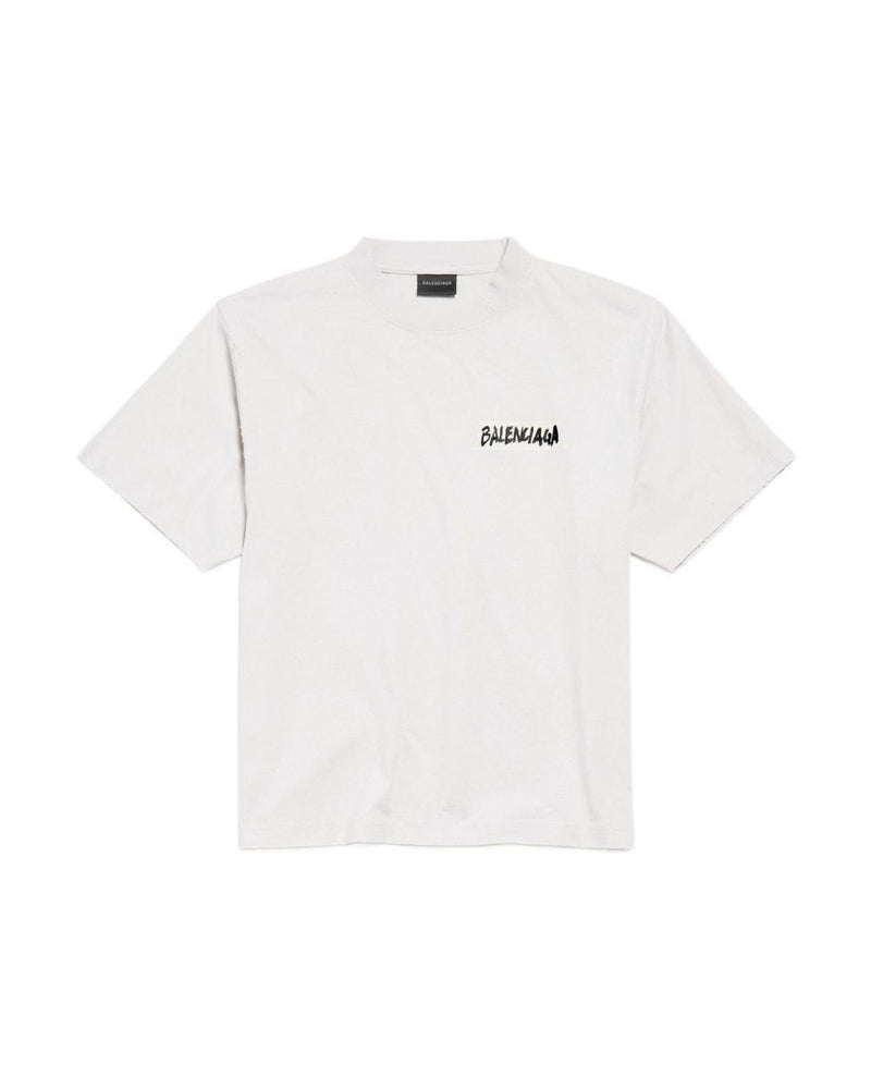 Balenciaga White Polo T-Shirt T-Shirts